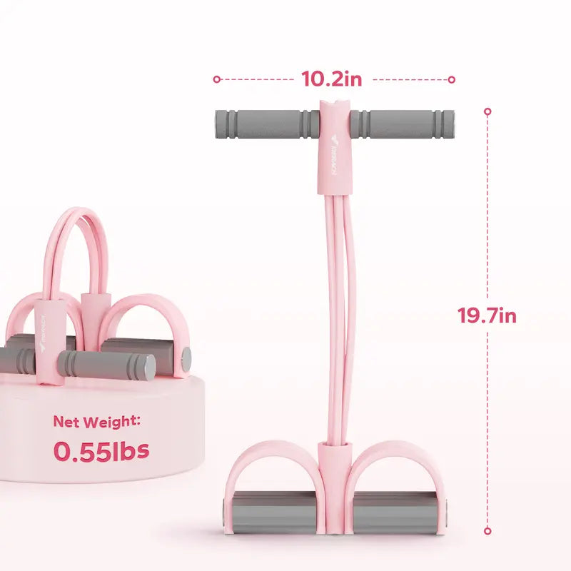 MERACH Pink pedal resistance band dimensions and weight
