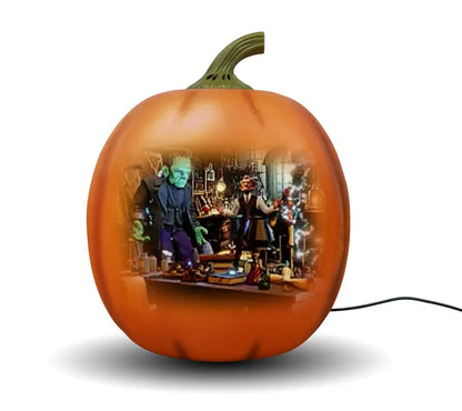 Jabberin' Jack pumpkin displaying a funny face