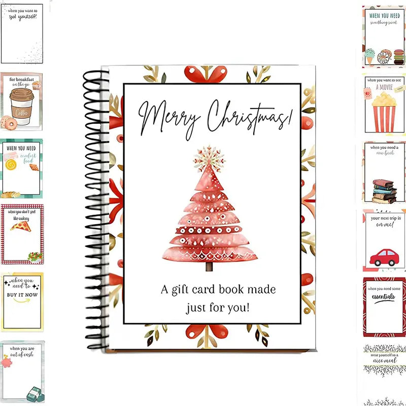 Abstract Christmas tree cover from the Modern Holiday three-book set
