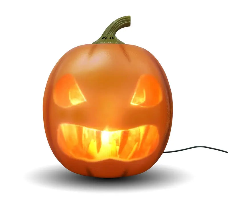 Jabberin' Jack animated pumpkin with built-in projector
