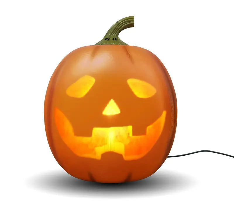 Jabberin' Jack pumpkin projecting a bonus animated scene
