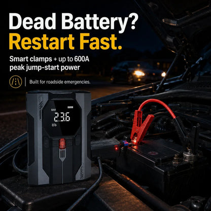 Valunori V02 Max protected jump-start support